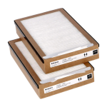 FLEXIT NORDIC S2 S3 Original F7 F7 Heat Recovery Unit Filter Set 272 × 166 × 48 mm ISO ePM2.5 75%
