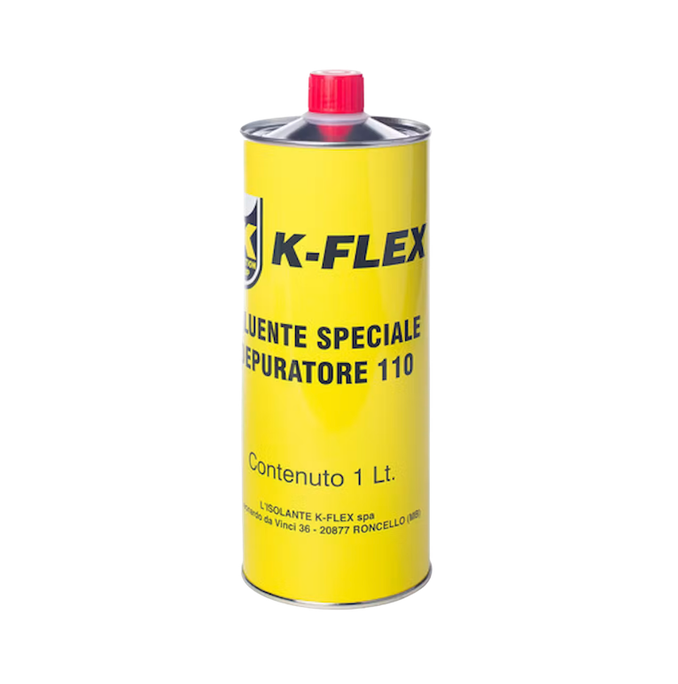 K-FLEX 110 Adhesive Thinner And Surface Cleaner 1 L K-FLEX 110 Adhesive Thinner And Surface Cleaner 1 L For Elastomeric Insulation And Metal Surface Preparation