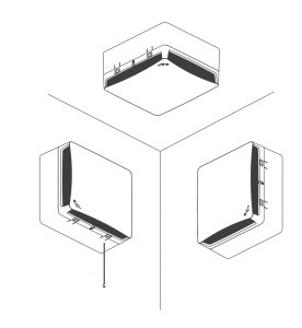Soler And Palau EBB-175 DESIGN Centrifugal Bathroom Extractor Fan Wall And Ceiling Installation Positions