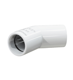 Tecnosystemi 11126310 CA 45° Elbow For TCR-21 Ø21 mm Rigid Condensate Drain Pipes And HVAC Drainage Systems