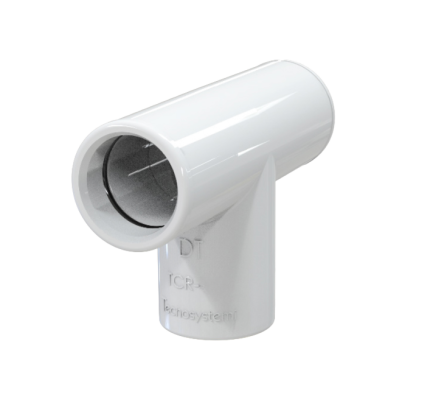 Tecnosystemi 11126312 DT Tee Fitting For TCR-21 Rigid Condensate Drain Pipes Ø21 mm With Integrated O-Rings