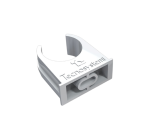 Tecnosystemi 11126317 CF Fixing Clip For TCR-21 Rigid Condensate Drain Pipes Ø21 mm For Secure Pipe Mounting