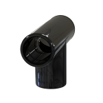 Tecnosystemi SCD3E0005 DT ECO Tee Fitting For Black TCR-21 Rigid Condensate Drain Pipes Ø21 mm With O-Rings