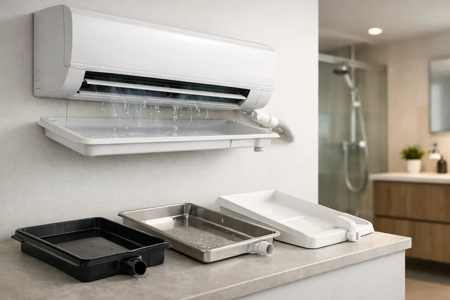 Choosing a Condensate Drain Tray for Air Conditioner