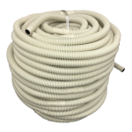 INABA DENKO DH-16-I Corrugated Condensate Drain Hose Ø16/18 mm Ivory 50 m For Air Conditioner And Split Systems