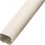 INABA DENKO SLIMDUCT SD-77-I Ivory Straight Duct 1 m For Air Conditioner And Heat Pump Trunking Systems