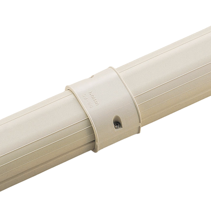 INABA DENKO SJ-77-I Duct Coupler For SLIMDUCT SD-77 Decorative Lineset Cover Trunking System In Ivory
