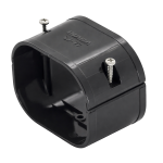 INABA DENKO SJ-77-A Duct Coupler For SLIMDUCT SD-77 Lineset Cover In Anthracite Grey For Refrigerant Pipe Systems