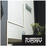 INABA DENKO SLIMDUCT SD Ivory Trunking System For Air Conditioner And Heat Pump Refrigerant Pipes And Cables