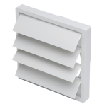 PER-160 W Soler & Palau ventilation grille with gravity shutter Ø160 mm - Image 2