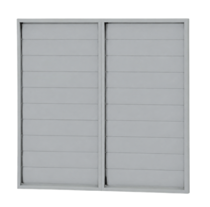 Soler And Palau PER-560 W External Vent Grille With Gravity Backdraft Shutter Ø560 mm UV Resistant