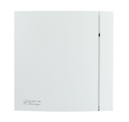 Soler And Palau DESIGN-100 Matt White Front Cover 5210021300 For SILENT-100 DESIGN Bathroom Extractor Fans