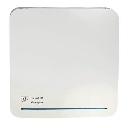 Soler And Palau ECOAIR DESIGN H Ø100 mm Bathroom Extractor Fan With Humidity Sensor Timer And DC Motor