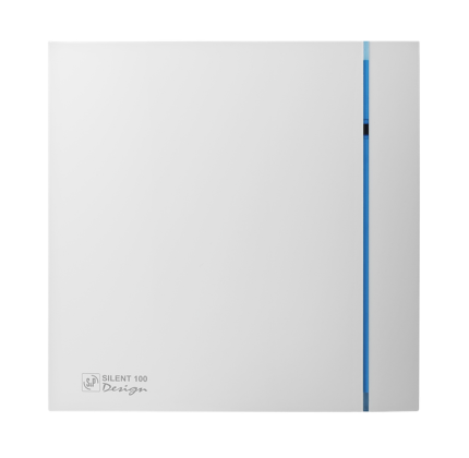 Soler And Palau SILENT-100 CZ DESIGN 3C Extractor De Baño Ultrasilencioso Con Compuerta Antirretorno Ø100 mm