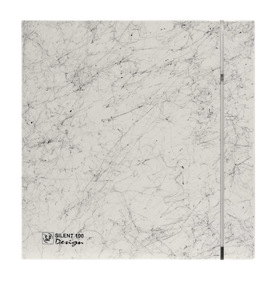 Soler And Palau SILENT-100 DESIGN Marble White Front Cover 5210607100 For Bathroom Extractor Fans