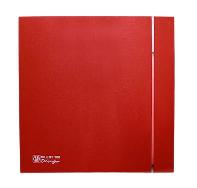 Soler And Palau SILENT-100 DESIGN Red Front Cover 5210606600 For Bathroom Extractor Fans And Interior Customisation