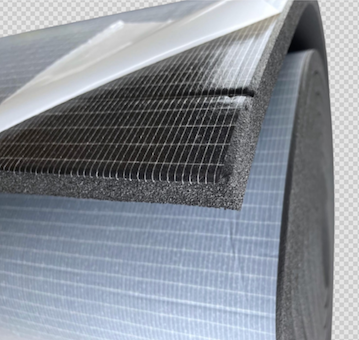 Armacell ArmaFlex ACE-25-99/EA Self-Adhesive Rubber Insulation With Mesh-Structured Adhesive Layer For HVAC