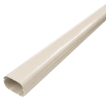 INABA DENKO SLIMDUCT SD-100-I Lineset Cover 2 m Ivory For Air Conditioner And Heat Pump Refrigerant Pipe Protection
