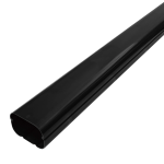 INABA DENKO SLIMDUCT SD-100-K Lineset Cover 2 m Black For Air Conditioner And Heat Pump Refrigerant Pipe Trunking