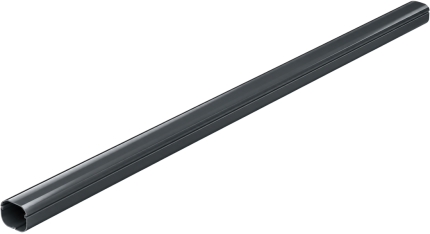 INABA DENKO SLIMDUCT SD-77-A Anthracite Grey Decorative PVC Duct 2 m For Air Conditioner Refrigerant Pipe Trunking Systems