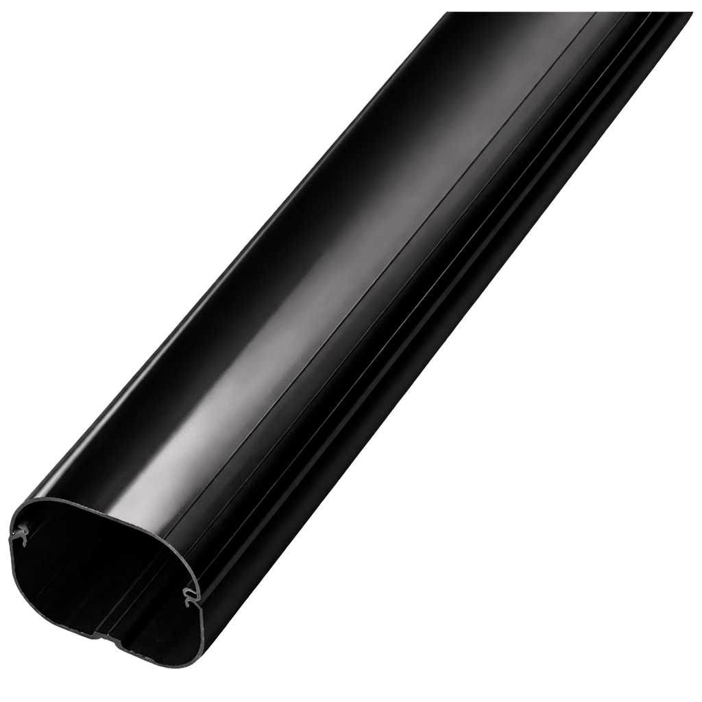 INABA DENKO SLIMDUCT SD-77-K Lineset Cover 2 m Black INABA DENKO SLIMDUCT SD-77-K Lineset Cover 2 m Black For Air Conditioner And Heat Pump Refrigerant Pipe Trunking