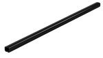 INABA DENKO SLIMDUCT SD-77-K Black PVC Straight Duct For Air Conditioner And Heat Pump Refrigerant Pipe Protection