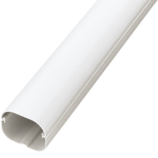 INABA DENKO SLIMDUCT SD-77-W Pipe Cover, 2 m, White INABA DENKO SLIMDUCT SD-77-W Pipe Cover, 2 m, White, for air conditioner and heat pump refrigerant pipe trunking