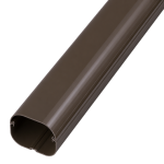 INABA DENKO SLIMDUCT SD-77-B Lineset Cover 2 m Brown RAL 6014 For Air Conditioner And Heat Pump Refrigerant Pipes