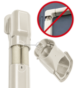 INABA DENKO SLIMDUCT SD Decorative Trunking System Fitting With Hook Pin To Prevent The Cover From Sliding Off