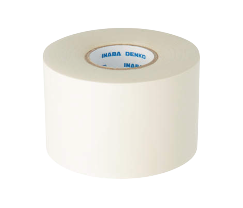 INABA DENKO HF-50-I Ivory Adhesive Insulation Tape 50 mm × 20 m INABA DENKO HF-50-I Ivory Self-Adhesive Insulation Tape 50 mm × 20 m For Air Conditioning Refrigerant Pipe Wrapping