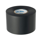 INABA DENKO HF-50-K Black Self-Adhesive Insulation Tape 50 mm × 20 m For HVAC Refrigerant Pipe Wrapping And Protection