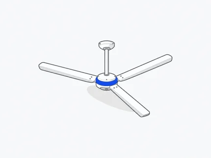 Industrial ceiling fans