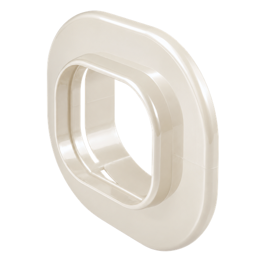 INABA DENKO WC-77-I Ivory Wall And Ceiling Inlet For SD-77 INABA DENKO WC-77-I Ivory Wall And Ceiling Inlet For SLIMDUCT SD-77 Decorative PVC Trunking And Refrigerant Pipes