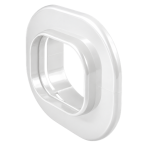 INABA DENKO SWC-77-W White Wall And Ceiling Inlet For SLIMDUCT SD-77 Decorative Trunking And HVAC Refrigerant Pipes