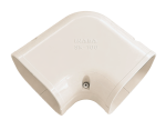 SK-100-I INABA DENKO 90° Flat Elbow for SLIMDUCT (ivory) - Image 2