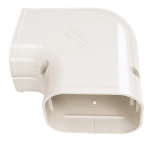 INABA DENKO SK-100-I Ivory 90° Flat Elbow For SLIMDUCT SD-100 PVC Trunking And Air Conditioning Refrigerant Pipes