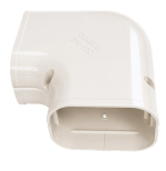 INABA DENKO SK-100-I Ivory 90° Flat Elbow For SLIMDUCT SD-100 PVC Trunking And Air Conditioning Refrigerant Pipes