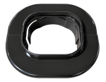 SWC-77-K INABA DENKO SLIMDUCT wall or ceiling inlet (black) - Image 2